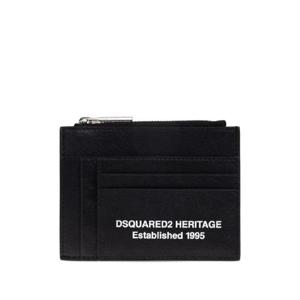 25 FW 디스퀘어드2 탑 지퍼 레더 카드홀더 CCM003712900001 TP440002393