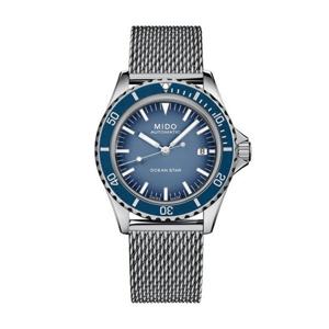 미도 남성 메탈 시계 오션스타 M026.807.11.041.01