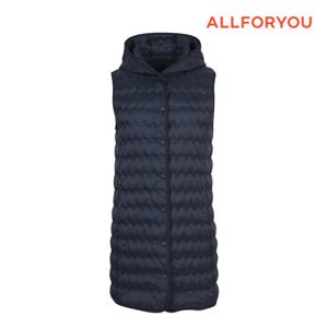 [올포유][올포유]여성 경량 물결 후드 베스트 AWQVM9261-915