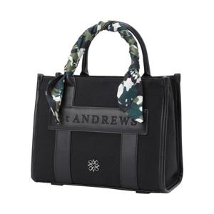 [세인트앤드류스]여성 레더 믹스 캔버스 토트백 & 트윌리 (821D3BG152)