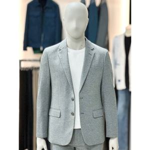 [바쏘옴므]그레이_도트 스판 셋업 자켓 WSY1JF31A_SC