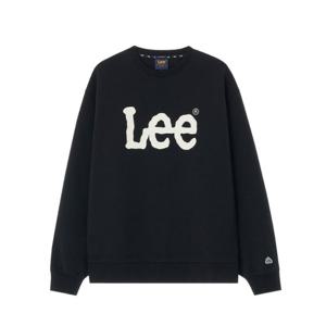 LEE 공용 트위치 로고 맨투맨 B1 LE2403CR01 BK GR OT