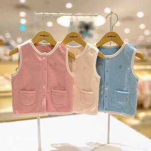 [오가닉맘] 유아 포근플리스조끼 3종 택 (MKZLVE07O)