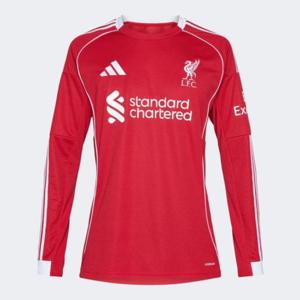 아디다스 리버풀 25-26 홈 긴팔 저지_JV6456