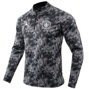 푸마 긴팔 맨체스터 시티 웜업 1/4 짚 탑_78217011