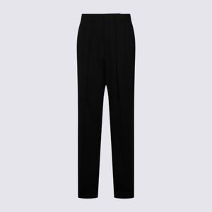 톰포드 블랙 스트레이트 하이 웨이스트 울 드레스 팬츠 PLMD01