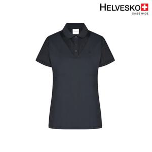 헬베스코 여성 V요크 망사 메쉬 반팔티셔츠 H2MWTS269