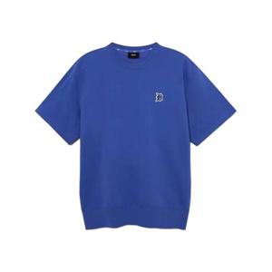 MLB 공용 베이직 로고 반팔 오버핏 맨투맨 3AMTB0531-46PPS