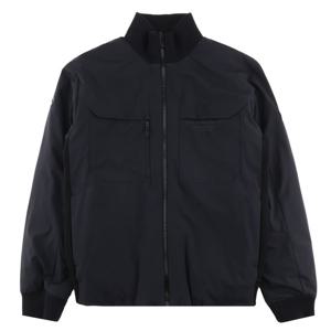 데상트 니트 하이브리드 구스 다운자켓 SP321DKT92BLK