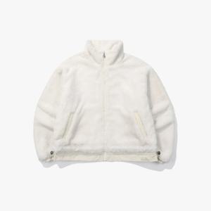 디아도라자켓 AQS D4422LFJ93IVS 플러피 플리스 자켓 우먼 IVORY