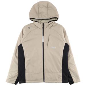 데상트 러닝 후드형 멀티 패딩 자켓 SP423RPDO2BEG