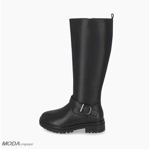 [엘칸토]국민 쿠션UP 바이커부츠 소가죽 여성 롱부츠 2WL04XT_GN