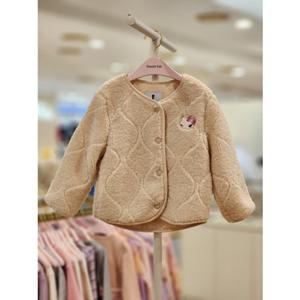 프렌치캣8 아이보리 뽀글이 자켓 (Q55DDK061W2)