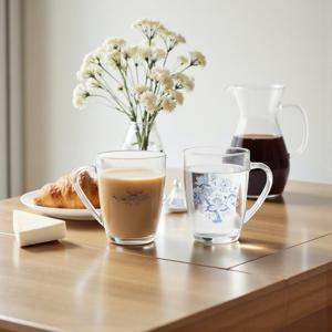 쯔비벨무스터 이탈리아 퓨어 글라스 머그 2p 세트