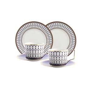 [웨지우드] 르네상스골드 2인 티세트 A