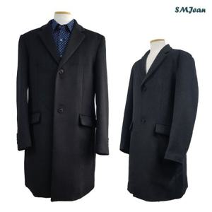 SMJ711 남성 울 모직 코트 남자 겨울 코트 롱코트 울코트