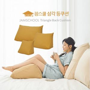 잠스쿨 삼각쿠션/등쿠션_중형