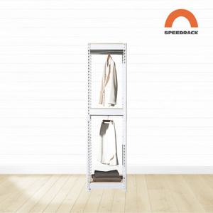 스피드랙 V2 행거 W500XD500XH2100X3단X행거봉2개 드레스룸