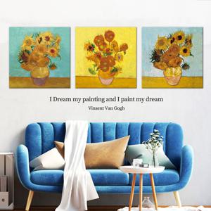 [무케렌시아] 우아한 달팽이_액자 해바라기 유화세트