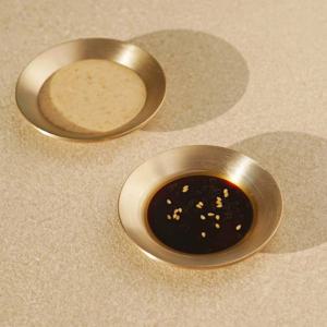 놋담 방짜유기 미니 플레어 소스볼 2P