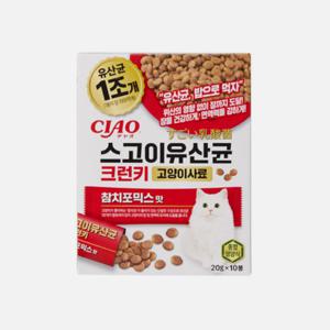 이나바 챠오 스고이유산균 크런키 참치포믹스 (P-241) 고양이 사료