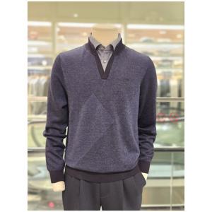 [닥스(셔츠)][25FW신상품]닥스 모100 레이어드 니트DLW1SWRL111N1(사 은품/선물포장)