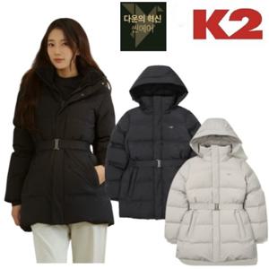 [케이투 (행사)]겨울 구스 다운 시그니처 자켓 블랑 패딩 수지다운 수지롱다운 KWW24564GN