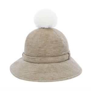 콜핑 2284CK707W 폭스퍼 방울 여자 겨울 벙거지 모자