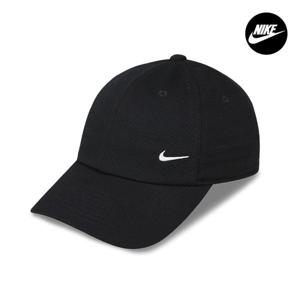나이키 클럽 언스트럭처 스몰 스우시 남자 여성 볼캡 모자 FZ5698-010
