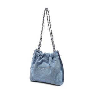 [질스튜어트]중청 데님 드로우스트링 체인 스몰 숄더백 JABA5E169