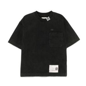 메종 미하라 야스히로 반팔 티셔츠 A14TS601BLACK DOM