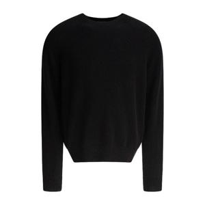 톰포드 블랙 캐시미어 램스울 크루넥 니트 스웨터 KCL024YMW106