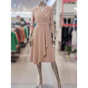 미니멈 세이브존03 미니멈 카라넥 언발 플레어 원피스 AGMWCAWO8300A