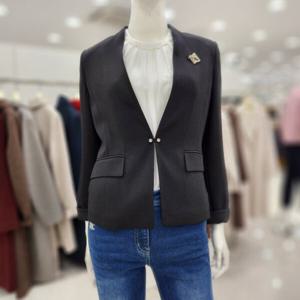 [조이너스]여성 정장 24신상 A라인  노카라 자켓 브랜드 여름 JE
