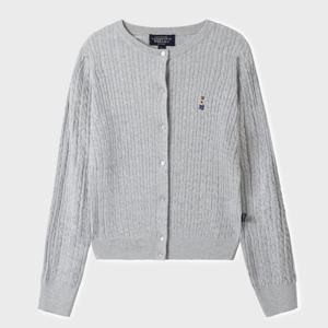 [후아유][여성] Steve High Gauge Summer Cable Cardigan WHCKF3752F