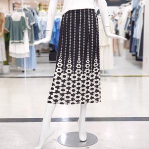 [ab.f.z]심플 플라워 밴딩 밴딩 스커트 FSPNZ3S32H