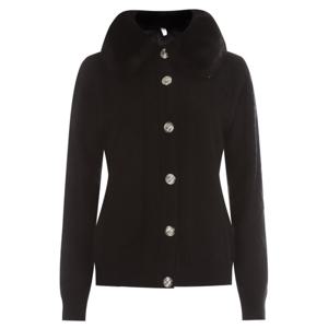 [샵앤]2301 페이크퍼 여성 카라넥 단추오픈 골프 레포츠 울 긴팔