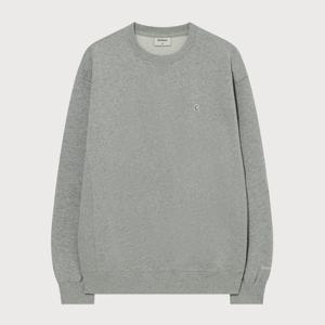 [커버낫]커버낫 시그니처 심볼 맨투맨 멜란지 그레이 CO2503CR02