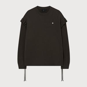 [커버낫]커버낫 우먼 셔링 맨투맨 초콜렛 CO2503CR74CL