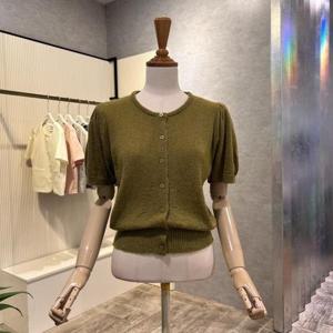 [ab.f.z]AOZ4QY361_모혼방 크롭 셔링 가디건