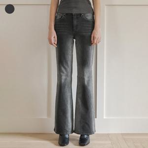 [게스(진)]여성 브러쉬 포인트 블랙 플레어 부츠컷(OP3D5317)