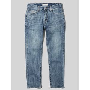 [플랙진]남성 노이커츠 슬림 크롭 미드블루 데님 (PJTT5NKK155)