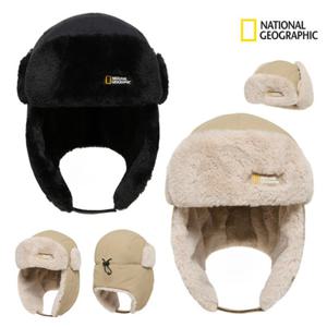 내셔널지오그래픽키즈 모자 K254KHA080 남아 여아 겨울 귀달이 퍼 고소모 초등 군밤 선물딜