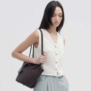 [쥬크]크롭 오픈형 니트 베스트 (Z252KSB003)