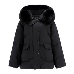 [아이잗컬렉션]폭스퍼 후드 다운점퍼 CRBE2PD621