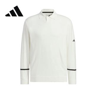 [아디다스골프] 25FW JM9534 롱 슬리브 폴로 남성 니트