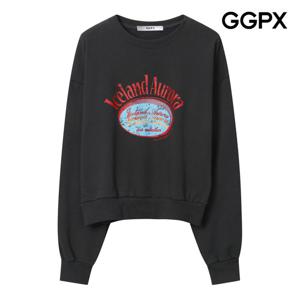 [지지피엑스]오로라 프린트 맨투맨 티셔츠 GP9TS018B