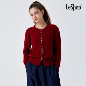 르샵  레인보우 버튼 니트 가디건 (BP9KC035A)