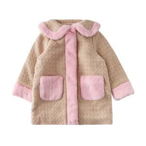 리틀그라운드-룰라비-PK핑크트위드퍼코트75C22-101-04