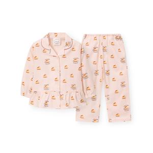 [오르시떼]여아동 G033 뉴욕치즈케이크 긴소매 파자마 세트 OR25WGGAG033